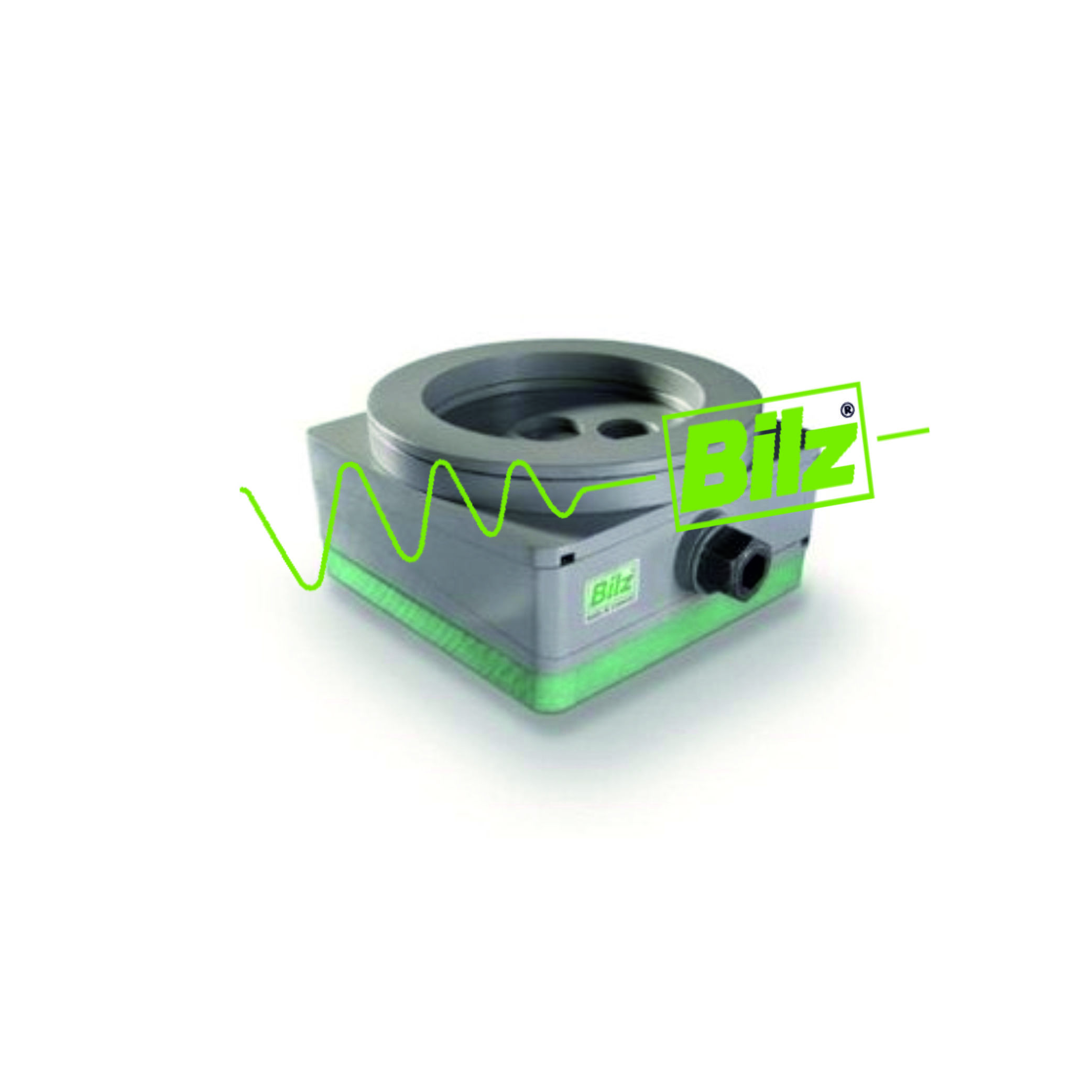Bilz Anti Vibration Wedge Mount - Cast Iron, Steel Or Aluminium, 105x55 Mm To 500x600 Mm, Green-gray | Reduces Shock, Vibration, Noise, Load Capacity 400 Kg To 59 Ton, -20 To +120 Deg.
