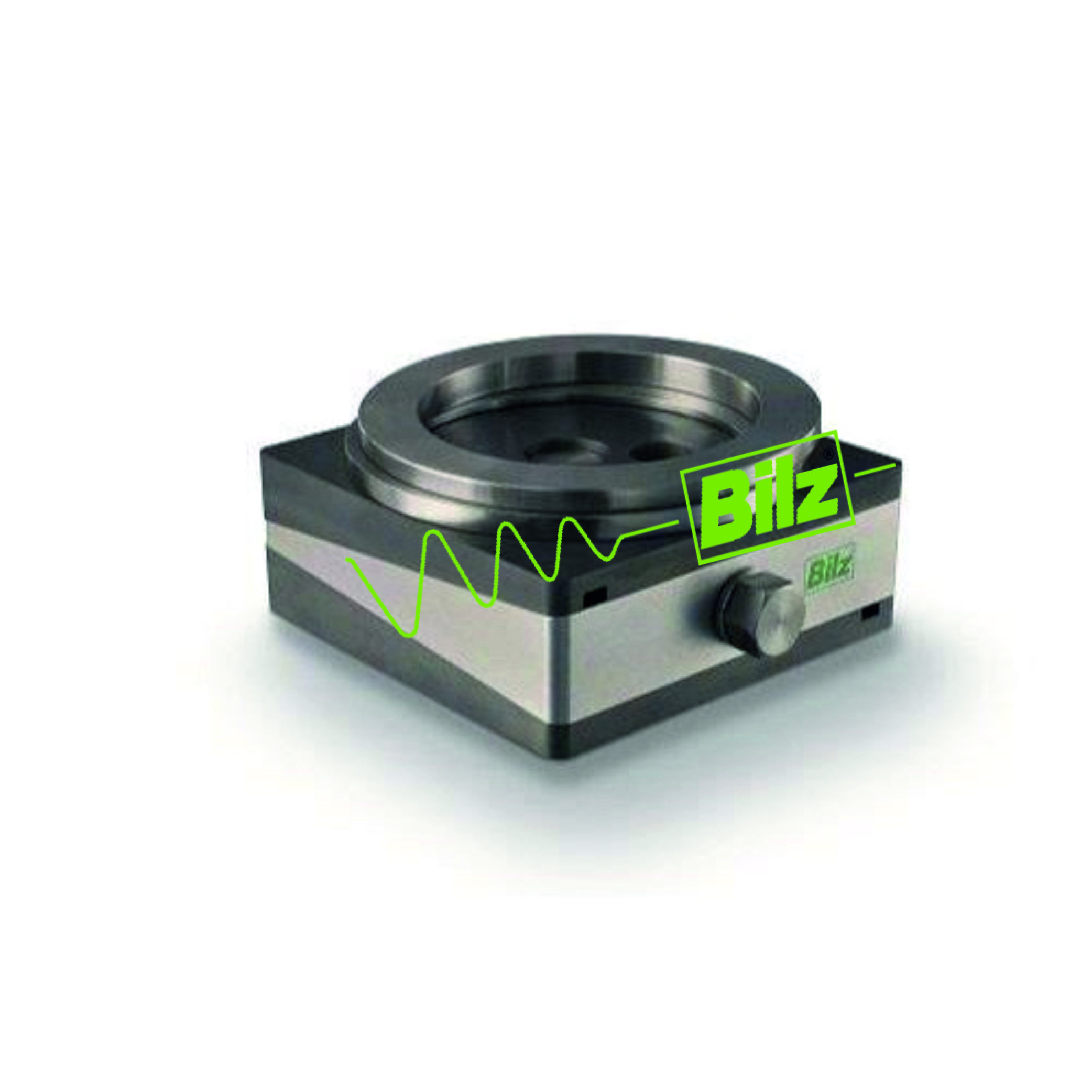 Bilz Anti Vibration Wedge Mount - Cast Iron, Steel Or Aluminium, 105x55 Mm To 500x600 Mm, Green-gray | Reduces Shock, Vibration, Noise, Load Capacity 400 Kg To 59 Ton, -20 To +120 Deg.