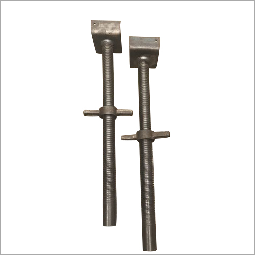 U Head Scaffolding Jack - Mild Steel, 350mm Length | Durable, Rust-resistant, Adjustable Support For Scaffold Assembly
