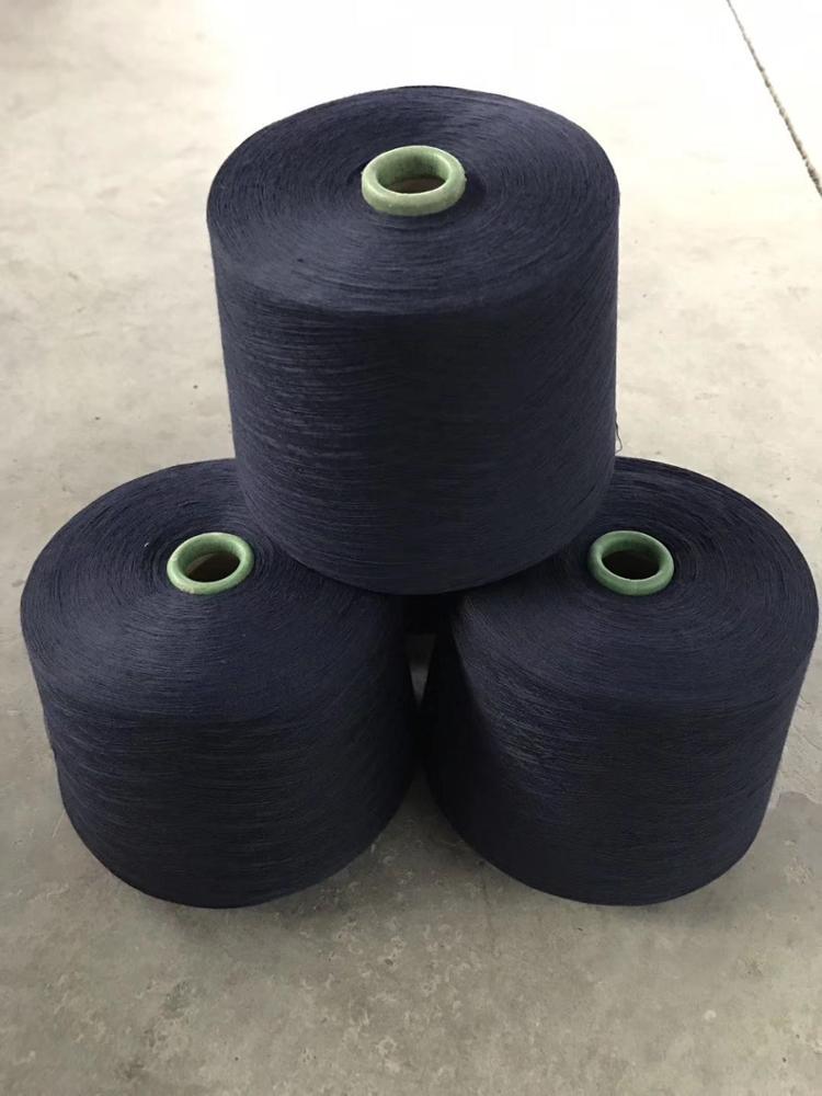 Coloured 30s/1 100%polyester Spun Yarn Melange Hot Sale Good Price