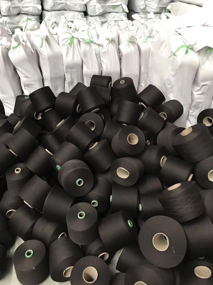 Coloured 30s/1 100%polyester Spun Yarn Melange Hot Sale Good Price