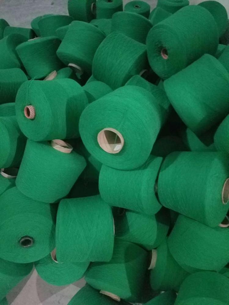 Knitting Yarn - 100% Polyester Spun, Dope Dyed In Beigeblack, Dark Blue, Dark Grey, Purple, Red, Light Green | Abrasion-resistant, Acidproof, Alkali-proof, Anti-pilling, Ideal For Embroidering, Knitting, Sewing, Weaving