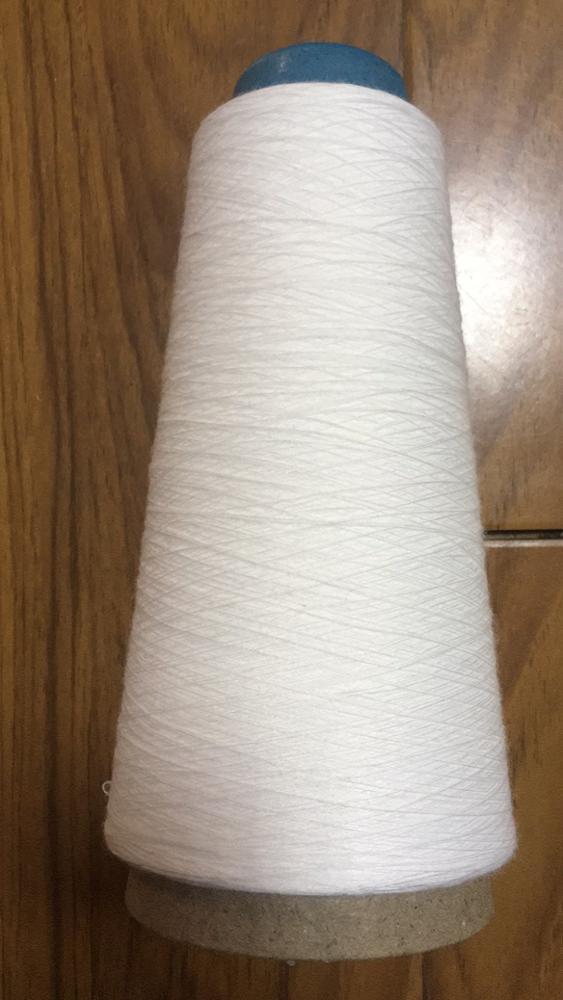 30s1 Raw White Virgin 100% Polyester Spun Yarn - Usage: Sewing