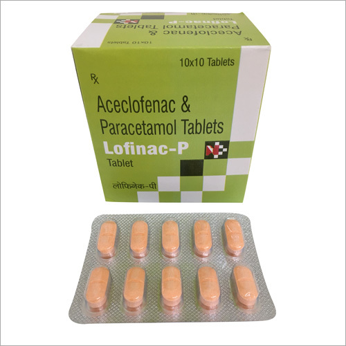 Aceclofenac And Paracetamol Tablets