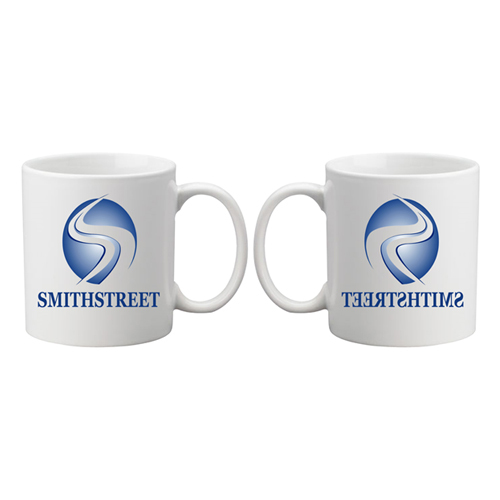 Sublimation Ceramic White Mug - 11 Oz, White Color, Smooth Surface Finish | Lightweight Design, Heat Resistant, Commercial Usage