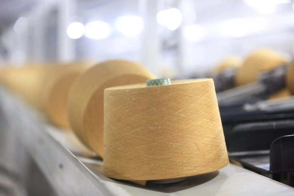 Polyester Cotton Melange Yarn - 100% Polyester 8s-40s Yarn Count 100 Colors Available | Eco-friendly Anti-bacterial High Tenacity Suitable For Knitting And Weaving