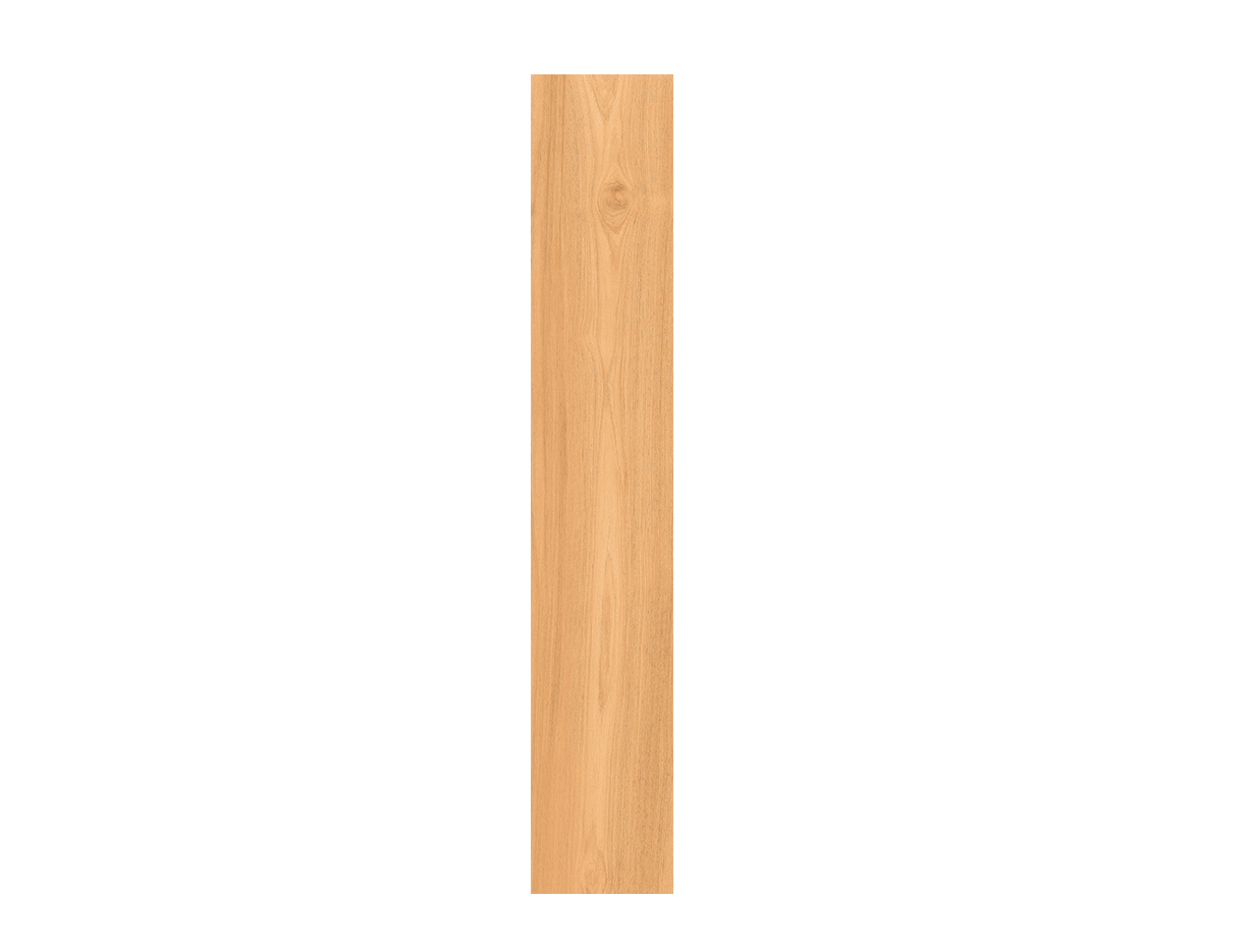 Brown Polished Porcelain Wood Strip 200x1200 Mm