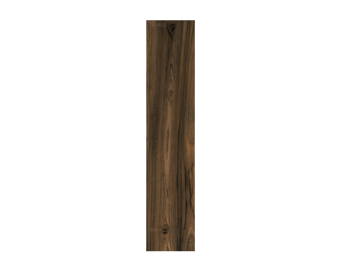 Brown Polished Porcelain Wood Strip 200x1200 Mm