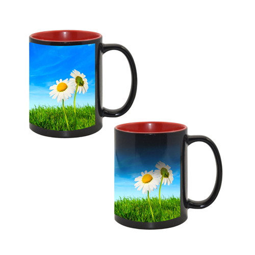 Sublimation Magic With Inner Color Mug (Mug Magic Inner Color) - Ceramic Type: Best Quality