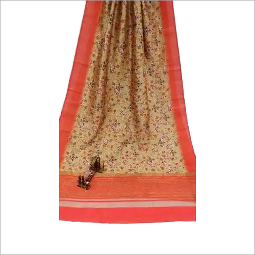 Tissue Digital Print Saree