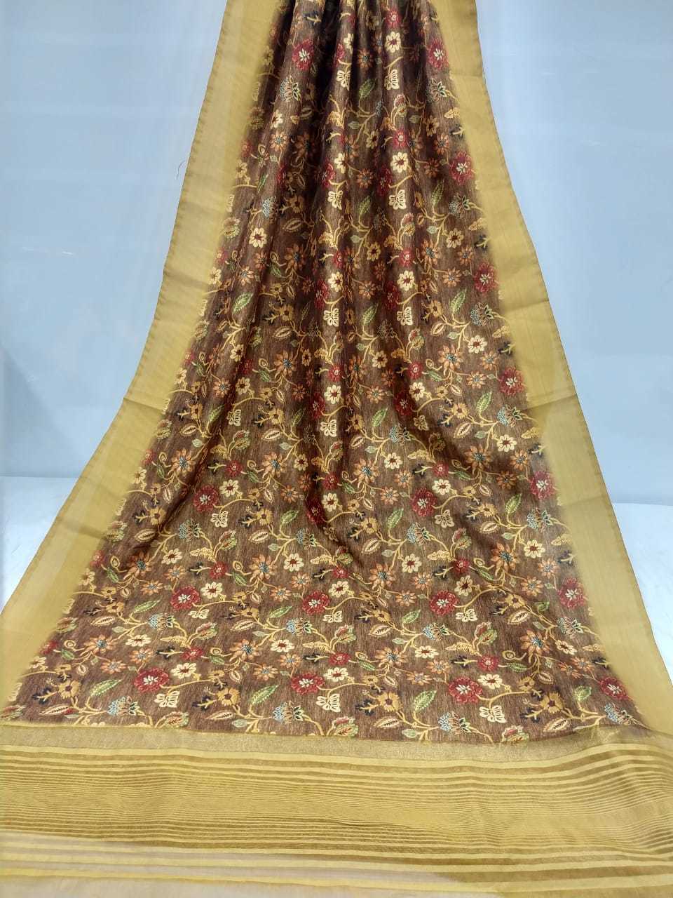 Tissue Digital Print Saree