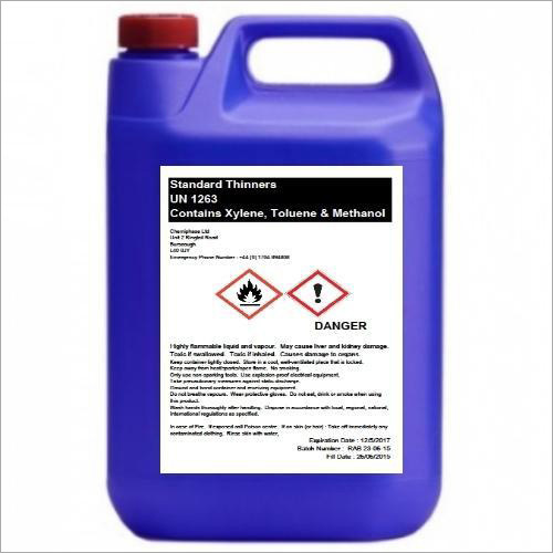 Industrial Standard Thinner Purity: 99%