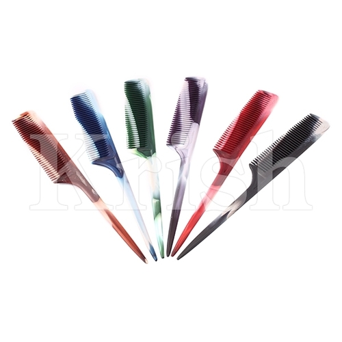 As Per Requirement Dressing Comb With Handle - Tail
