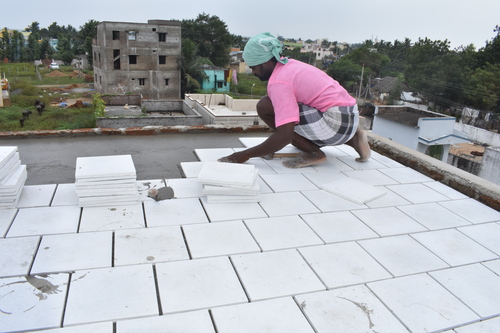 White Tiles Silverplus Matt - Feature: Non-slip