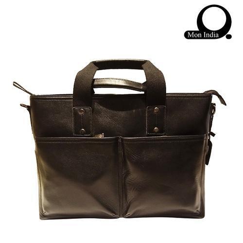 Leather Laptop Briefcase