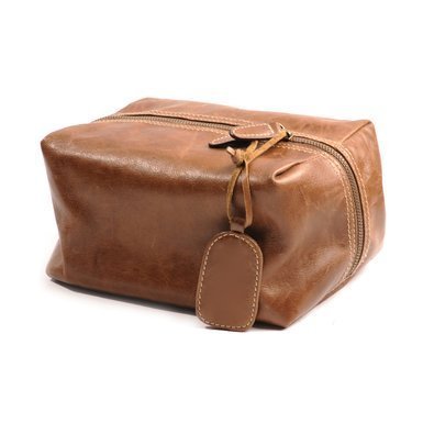 Leather Toiletry Bag