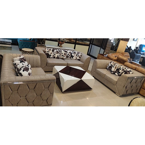 Suede Designer Sofa Set