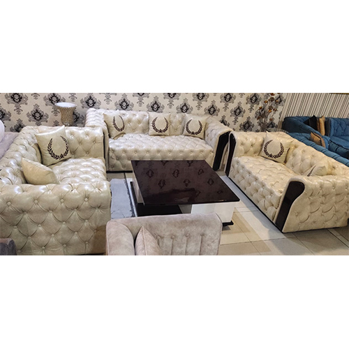 Leatherette Sofa Set