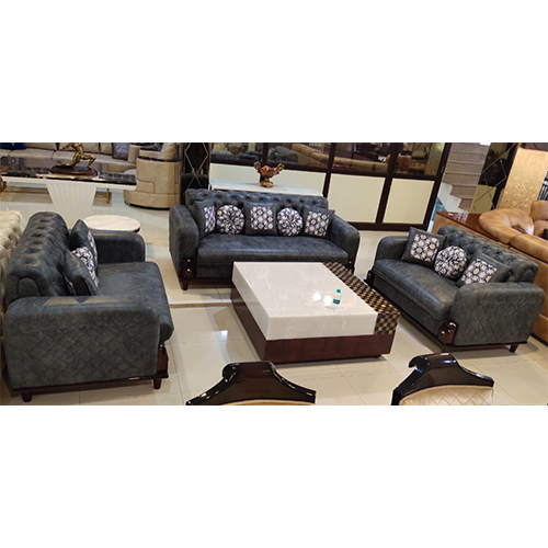 Living Room Fabric Sofa Set