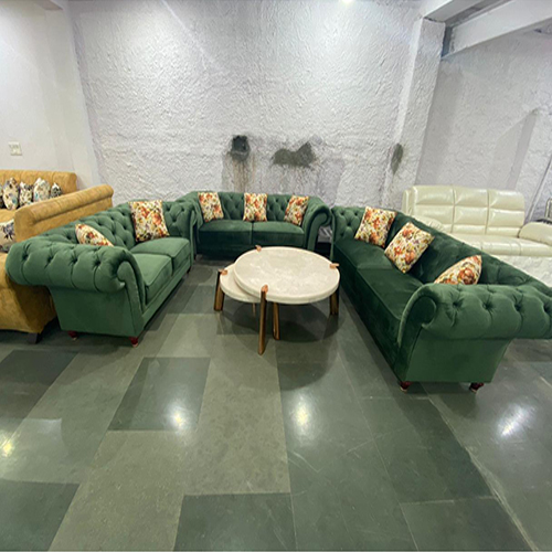 Designer Leather Sofa Set