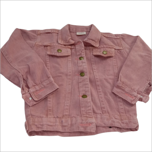 Ladies Stylish Casual Denim Jacket - Denim, Available Sizes: S, M, L, Xl, Xxl, Dark Green Color, Long Sleeve Design For Winter Wear