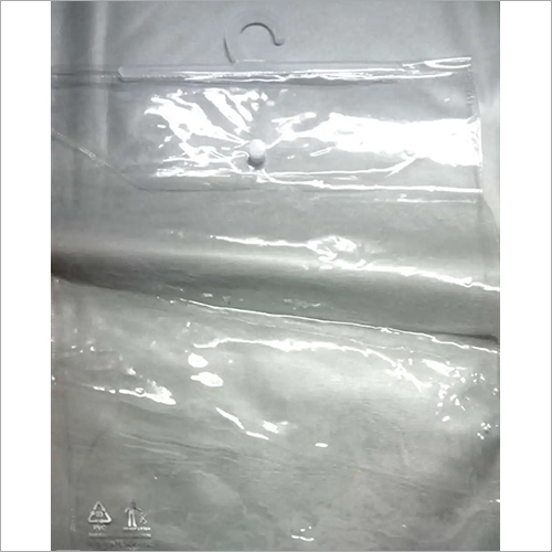 Pvc Clear Hanger Bag - Pvc, 9/10 Inch | Moisture Resistant, Waterproof, Easy To Hang, Bio-degradable, Cost Effective, Reusable
