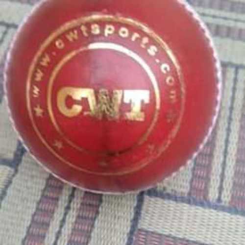 Red Leather Ball Age Group: Adults