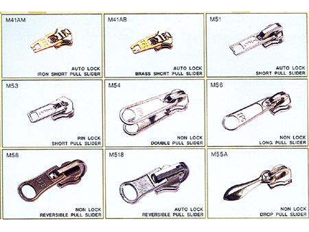 Slider for Zippers