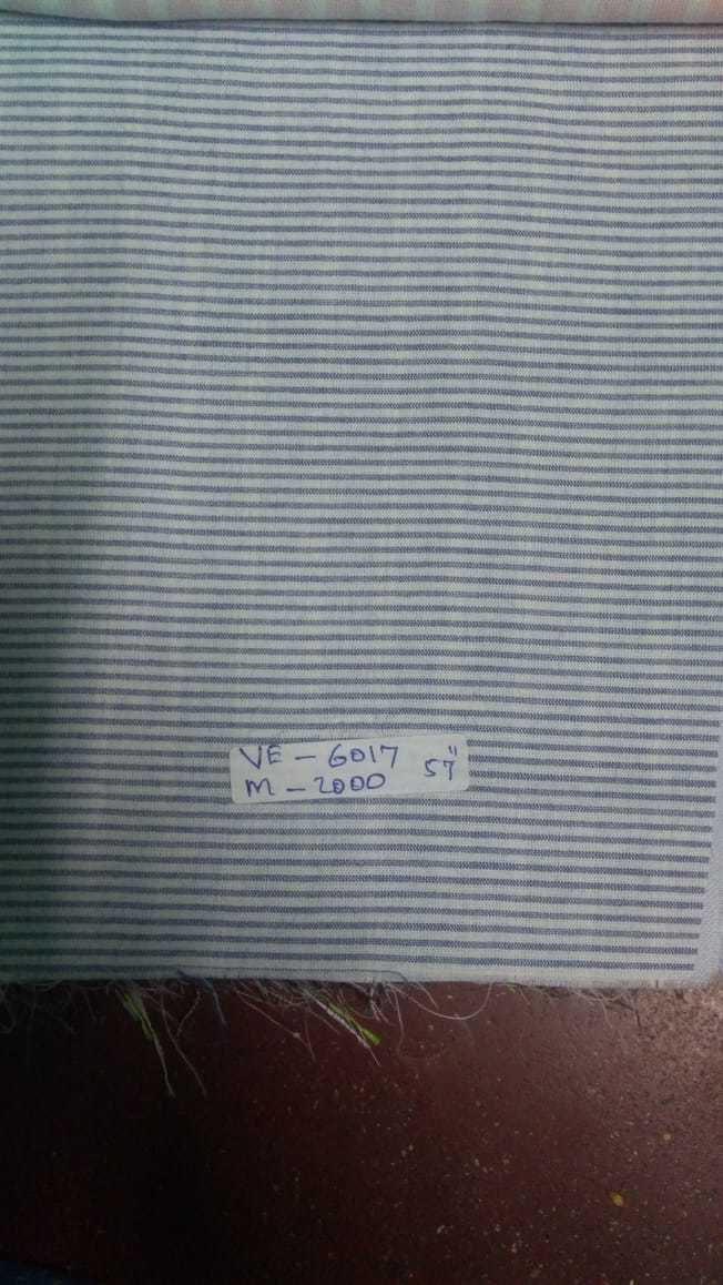 Yarn Dyed Stripe Fabric Length: 100 Meter (M)