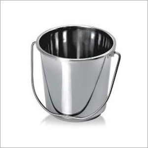 सिल्वर एसएस बाथ बकेट