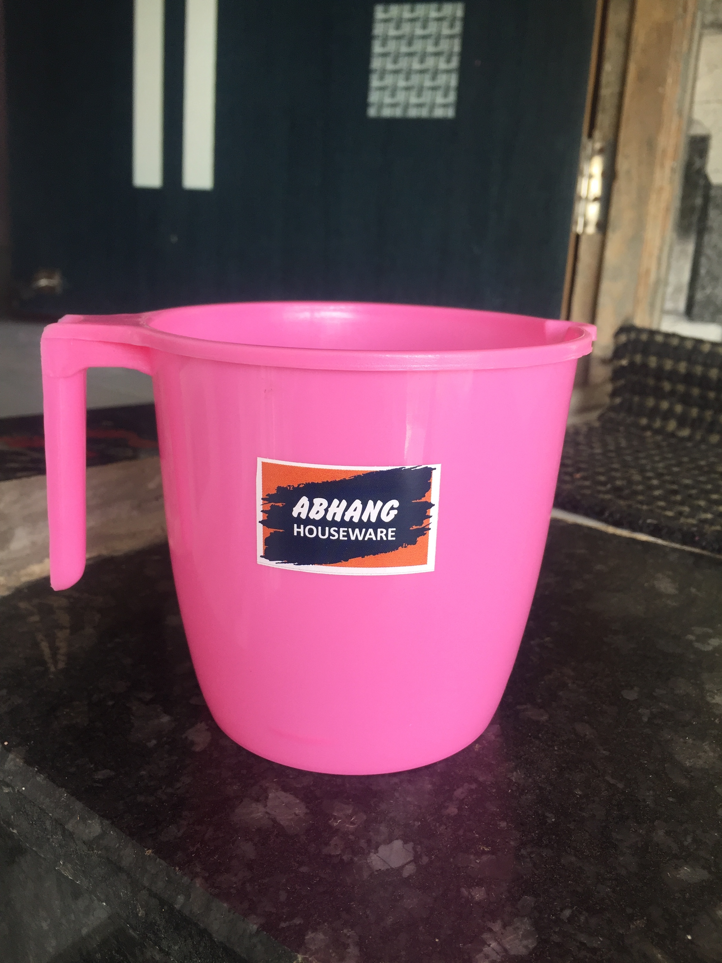 Plastic Bath Mug - Grade-a Plastic, Multi Color, 40g Weight | Leak Proof Design, Lightweight Yet High Strength, Durable Surface Finish