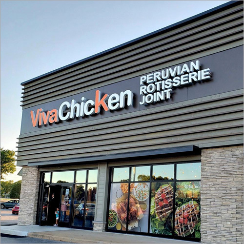 ऐक्रेलिक माउंट साइनेज बोर्ड आवेदन: प्रोमोशनल