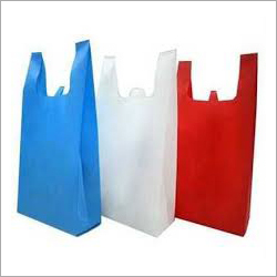 W कट नॉन वूवन कैरी बैग