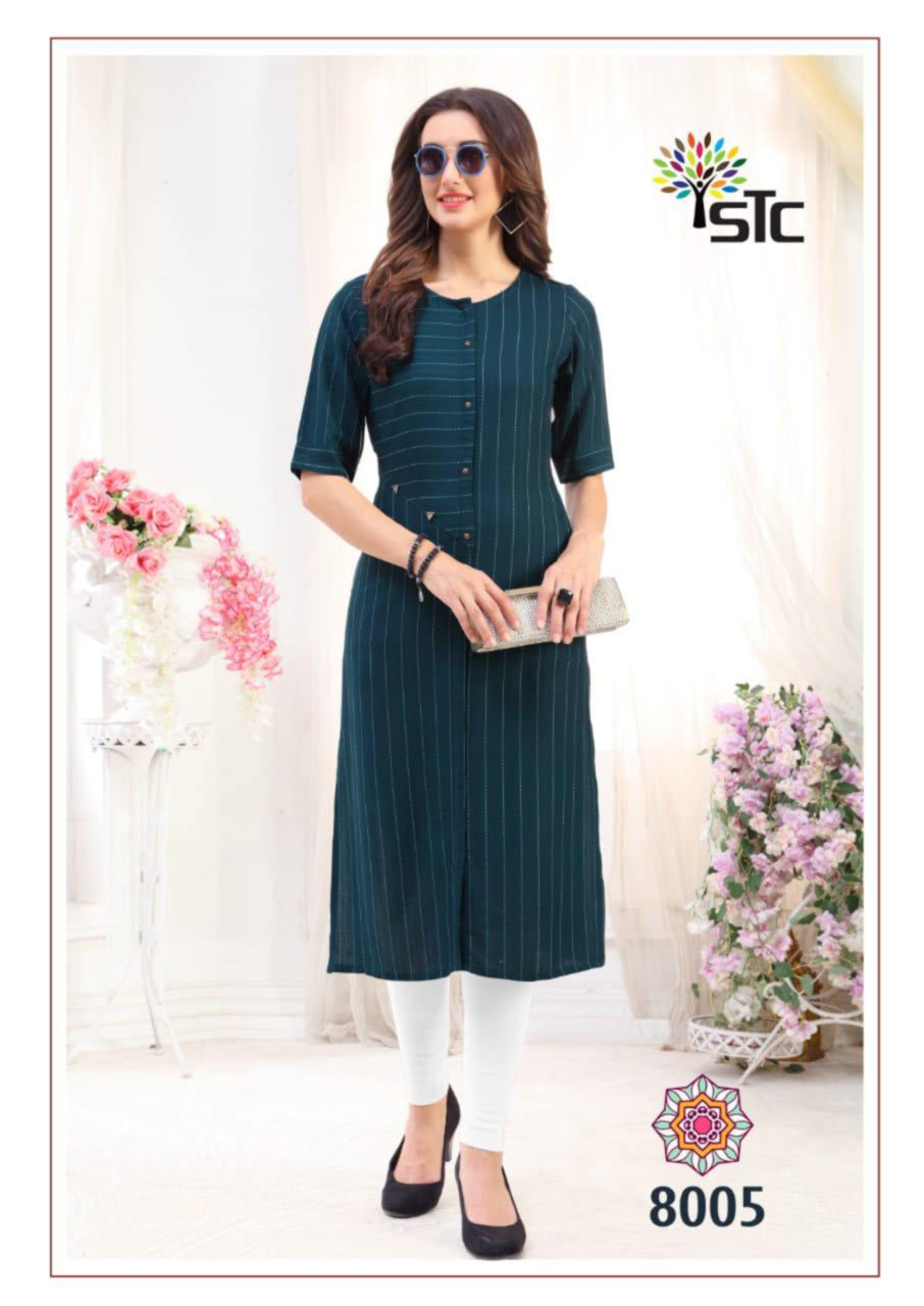 Rayon Lining Kurti - Rayon 14kg, Size M(38) To Xxl(44), 3/4 Sleeve, Length 1168.4mm | Cool Dry, Quick Dry, Casual & Formal Wear, Custom Logo