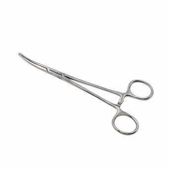 Mosquito Forceps - Stainless Steel, 120-150 mm Length | Curved Tips, Polished Finish, Lightweight for Delicate Extraction Tasks