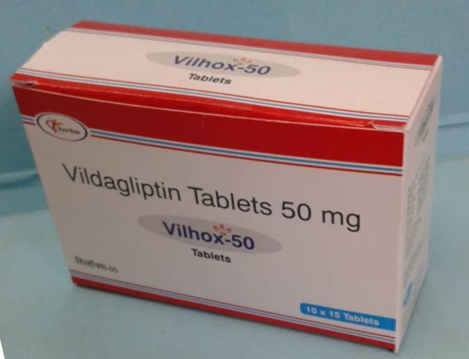 Vilhox-50 (Vildagliptin 50mg Tablets) - Drug Type: General Medicines