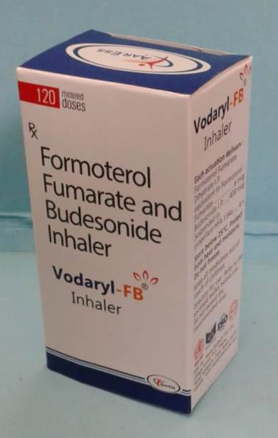 Vodaryl-inhaler - Formulations Form: Tablets