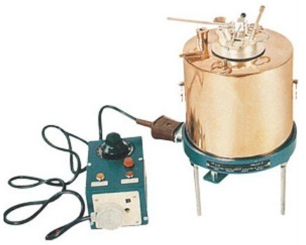 Abel Flash Point Apparatus - Copper Water Bath, 220-240v , Energy Regulator Control, Ip Glass Thermometer, Stirrer, Electric Heater