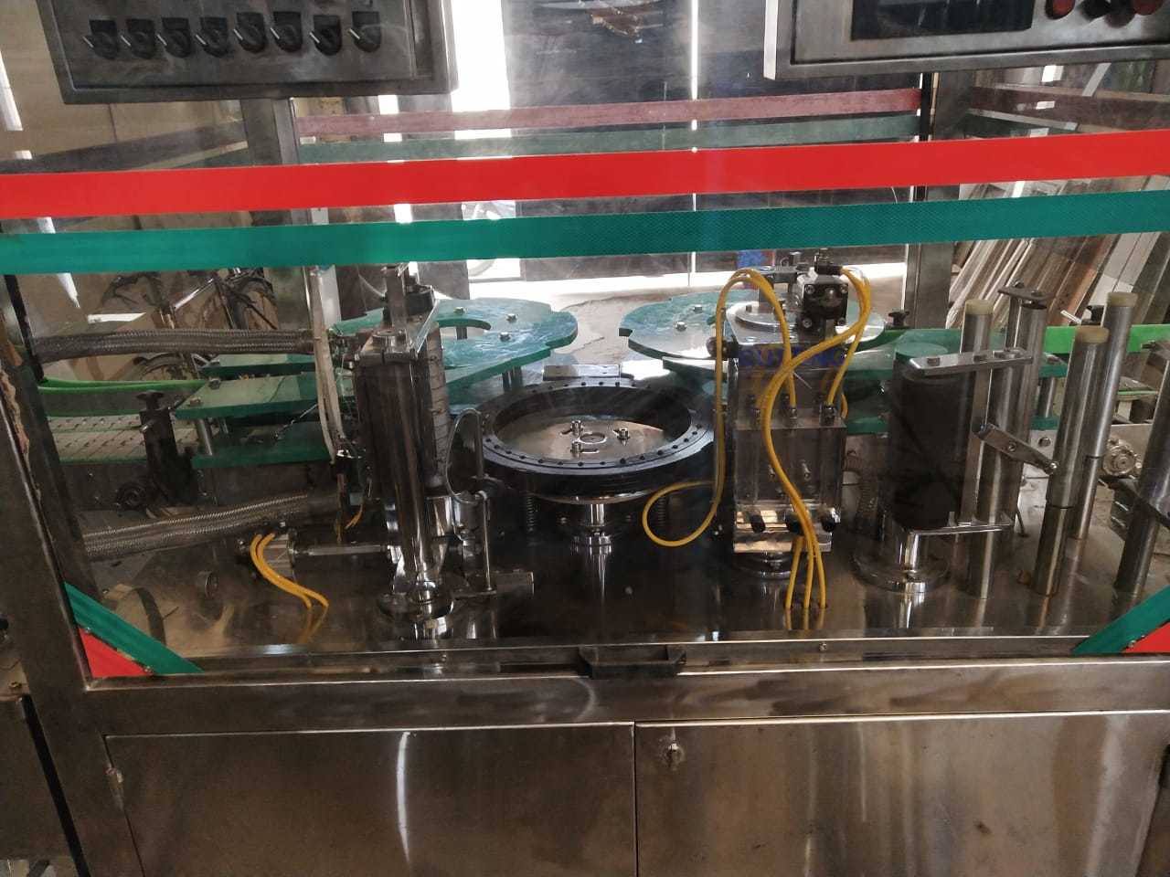 Automatic Bopp Labeling Machine - 1200x1000x1800mm | Stainless Steel, 100 Bottles/minute Labeling Speed, 220v Power