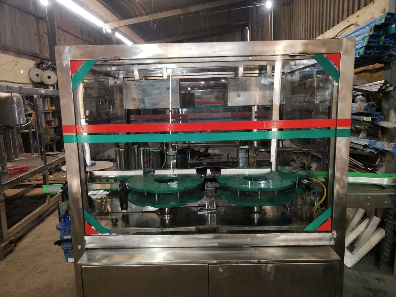 Automatic Bopp Labeling Machine - 1200x1000x1800mm | Stainless Steel, 100 Bottles/minute Labeling Speed, 220v Power
