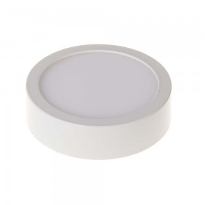 6w Surface Panel - Metal, White Finish | Rated Power: 6w, Sleek Design For Modern Spaces, Ideal For Ceiling Or Wall Mounting