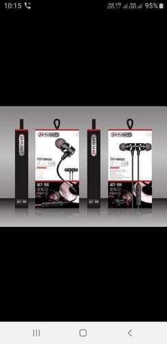 EARPHONE - Wired, 10mm Driver, 100dB Sensitivity | Black Color, 20-20kHz Frequency Response, 1.2m Cable Length, Microphone Included