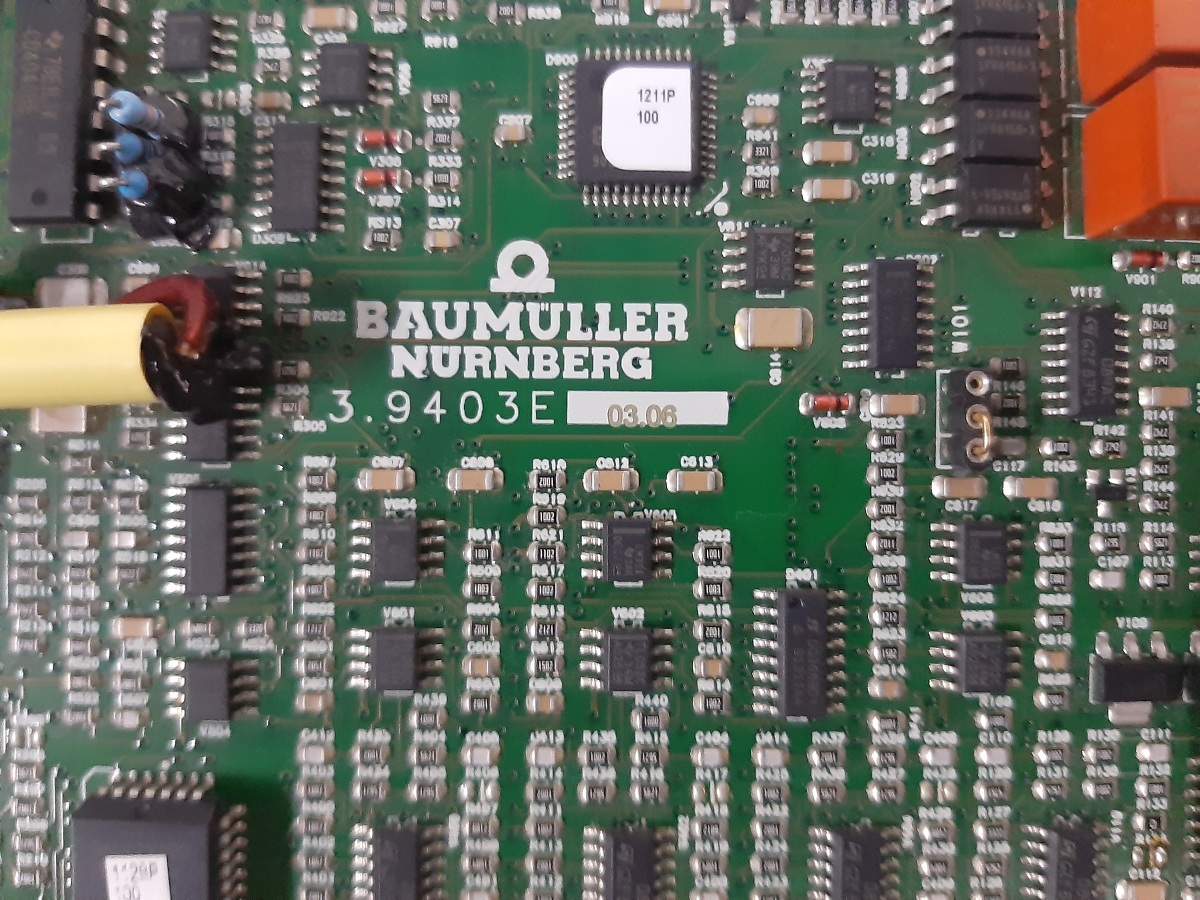 Baumuller Plc Card - Analog Input Module | Precision Performance, Reliable Connectivity, Enhanced Signal Processing