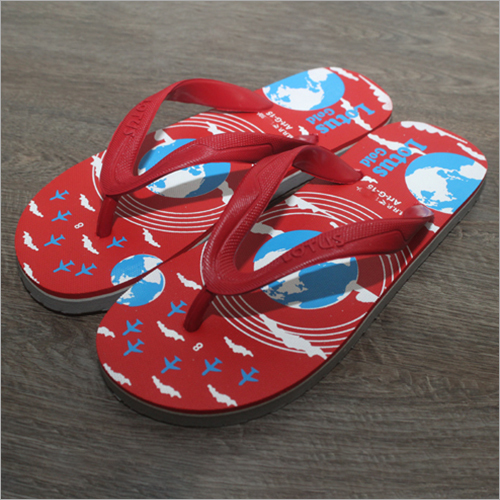 Available In Different Color Mens Daily Wear Rubber Slippers