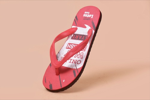 Rubber Hawai Slipper - Rubber Material, Size 4x10 Inches | Available in Assorted Colors for Versatile Style and Comfort