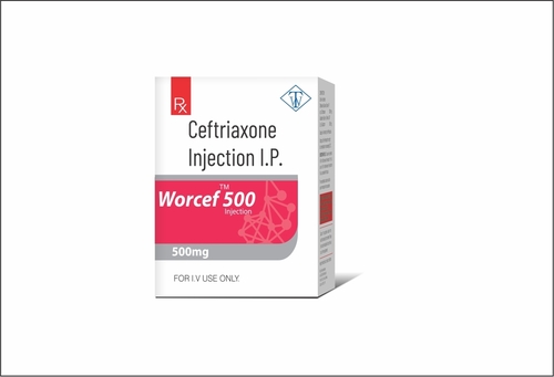 Truworth Worcef 500 (Ceftriaxone 500 Mg Injection)