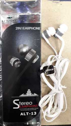 Earphones - Plastic and Metal, 1.2m Cable Length, 10mm Speaker Diameter, 20Hz-20kHz Frequency Response, 100dB Sensitivity, 32 Ohms Impedance