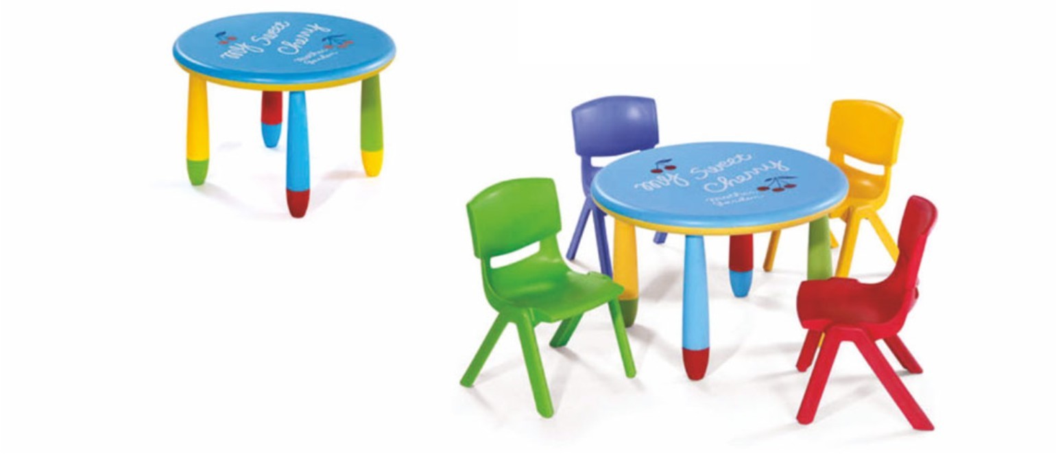 Plastic Picture Table No Assembly Required