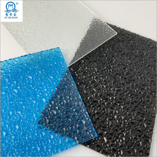 ओईएम पीसी एम्बॉस्ड पॉली कार्बोनेट सॉलिड शीट