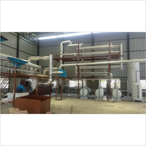 अपशिष्ट प्लास्टिक पायरोलिसिस प्लांट